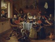 Jan Steen The Merry family Spain oil painting artist